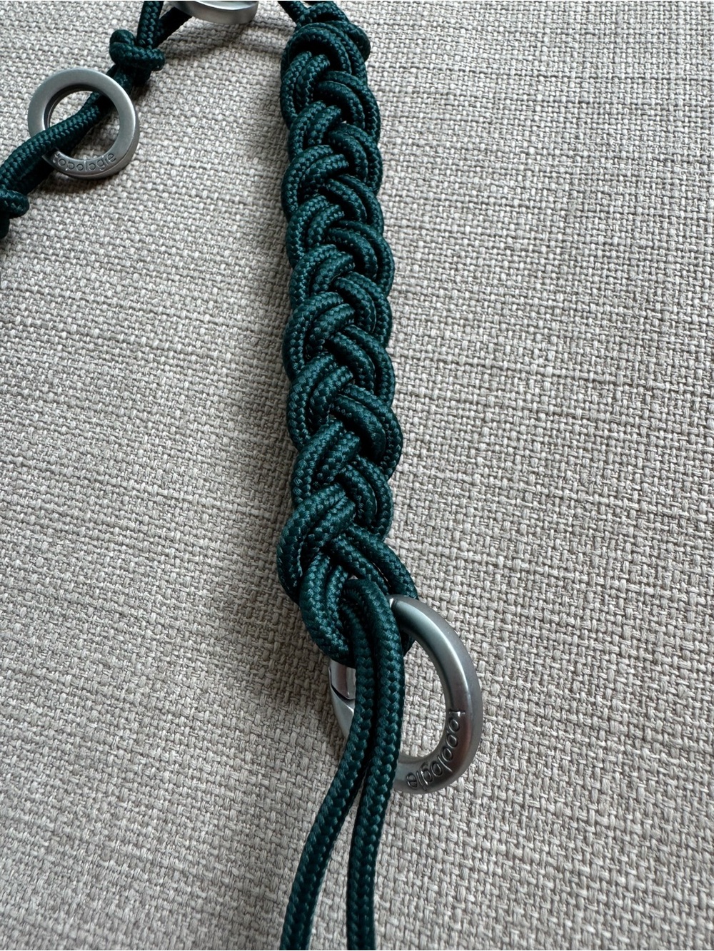Braided Key Chain - Deep Forest - Picture 6 of 6